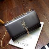 L-package Women's Monogram Envelope Shoulder Bag Lightweight Medium Crossbody Bag with gradient Accent and Tassel Zipper PocketGradual