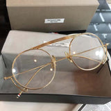 S-sunglasses New Unisex Sunglasses  Round Frame Gold master craftsmanship for Thom Browne TBS111