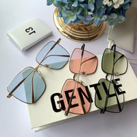S-sunglasses New Gentle Monster WIND WIND Driving Sunglasses Rectangular Sun Glasses for Men/Women