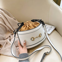 L-package 22-14-13 Women Handbag Designer Leather Hobo Handbags Shoulder Bucket Crossbody Purse