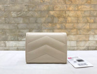 A-accessories NO.81223 11-9cm Women's Short Leather Card Holder Purse Zipper Buckle Elegant Clutch Wallet