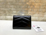 A-accessories NO.81223 11-9cm Women's Short Leather Card Holder Purse Zipper Buckle Elegant Clutch Wallet