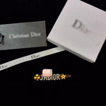 J-jewelry Dior Rhinestone Letter Hairpin capital English Letter Hairpin Barrette Slide Grips for Women Girls Hair Accessories