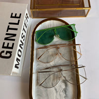 S-sunglasses Hot Sale Korea Famous Designer Sunglasses GM MAKINA Fashion Unisex Sunglasses for men and women UV400 Sunglasses with box