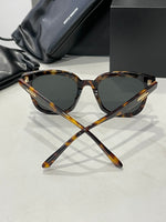 S-sunglasses Ready Stock Men Sunglasses UV400 Korean Sun Glasses For Jackie Black Square Acetate Flatba Frame With 99.9% UV Protected Black Zeiss Lenses Shades For Men Fashion Men's Eyewear Male