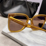 S-sunglasses Gentl Monster Fashion Ladies Sunglasses For Lo Cell 01 Oversized Square Flatba Frame Outdoor Large Frame Glasses Ladies UV Wild Sunglasses Zeiss lenses with 99.9% UV protection