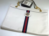 H-bag GUCCI HANDBAG Rajah large tote with NY Yankees patch size: 17"W x 14"L x 2.5"H Style:537219