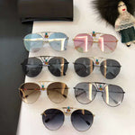 S-sunglasses Retro Classic Aviator Polarized Sunglasses Mens Womens Metal Pilot Sunglasses for YSL al193t