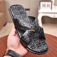 S-shoe Fendi Woman Summer Simple Home Indoor Men and Women's Slippers Cross with Lovers Bathroom Sandals EVA Antiskid Slippers Shoes Sandals Beach Flats Shoes Sandal Non-slip Flat Sandals