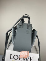 H-bag Loewe Hammock Drawstring Mini Bag Pastel Women's Hammock Small Bag Leather Shoulder Bag Handbag