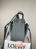 H-bag Loewe Hammock Drawstring Mini Bag Pastel Women's Hammock Small Bag Leather Shoulder Bag Handbag
