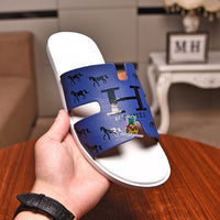 S-shoe H.e.r.m.e.s Spring Summer Style Women Shoes Large Size Line-styled Open Toe Block Sandals Women's Printing Sandals Beach Shoe Slippers Summer Soft Footwear Female Water Shoes Slides Outdoor Rubber Flat