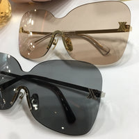 S-sunglasses F.I.X.X.A.T.I.V.E BOBOSNAP Women's Flat Top Large Square Frame Oversize Sunglasses 64-20-135
