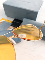 S-sunglasses F.O.R A.R.T‘S S.A.K.E DARK EYE Small Square Polarized Sunglasses for Men and Women Mirrored Lens 61-18-145