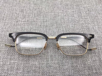 S-sunglasses New GM eyeware Cat Eye Mirrored Flat Lenses Street Fashion Metal Frame Women Sunglasses For HAVANA