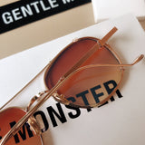 S-sunglasses Binjun 2021 Gentle Fashion Sunglasses for DIPLO - LONE WOLF with White round glasses case Polarized Clip On Driving Glasses Sunglasses Day Vision UV400 Lens Anti-radiation and anti-blue light optional myopia graded lens glasses