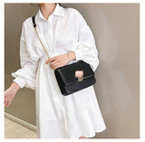 L-package 21-16-8cm Women Pu Leather Vertical Utility Top Handle Handbag Satchel Tote Purse Bag