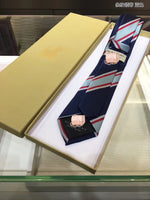 A-accessories Burberry Handmade Striped Ties For Men Woven Slim Mens Ties Stripes Tie Thin Necktie