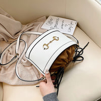 L-package 22-14-13 Women Handbag Designer Leather Hobo Handbags Shoulder Bucket Crossbody Purse