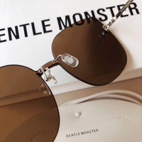 S-sunglasses New GM Rounded Metal Frame Unisex Stylish Square Eyeglasses Glasses Clear Lens Women Men Eyewear FOR MODMO