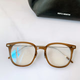 S-sunglasses 2021 Monster New Anti Blue Light Glasses For Booster With White Round Case Anti Radiation Eyeglass Anti-ultraviolet Anti Eyestrain Eyewear Fashionable Business Full-Frame Blue Light Blocking Glasses for Men