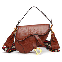 P-package Saddle Shoulder Bag for Women Fashion Small Top Handle Handbag Crossbody Handbag Purse