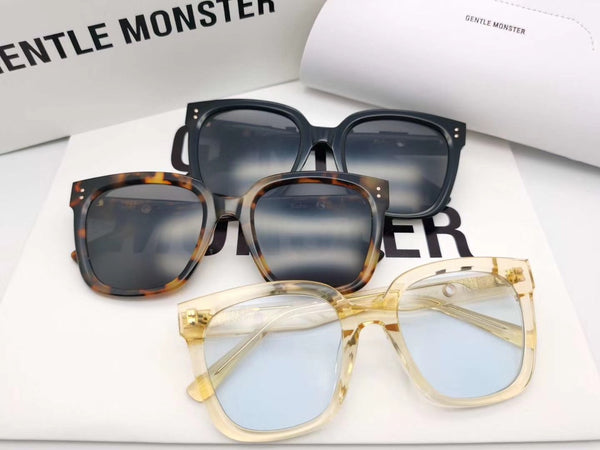 S-sunglasses New Korean Top Fashion V brand GM MONSTER Sunglasses Luxury Women's Men sunglasses Ocean Lens for KUKU With white Case