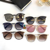 S-sunglasses Fendi Aviator Large Metal Unisex Sunglasses Designer Polarized 100% UV Protection For 0387