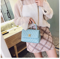 L-package big:26-18-12cm small:21-15-10mm Women's Shoulder Bags PU Leather Hobo Handbags Top-Handle Purse For Ladies