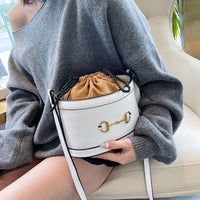 L-package 22-14-13 Women Handbag Designer Leather Hobo Handbags Shoulder Bucket Crossbody Purse
