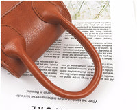 L-package Fashion Classic Mini Crossbody Bags Top Handle Clutch Handbags Square Leather Shoulder Handbag For Women's