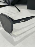 S-sunglasses Ready Stock Men Sunglasses UV400 Korean Sun Glasses For Jackie Black Square Acetate Flatba Frame With 99.9% UV Protected Black Zeiss Lenses Shades For Men Fashion Men's Eyewear Male