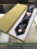 A-accessories Burberry Handmade Striped Ties For Men Woven Slim Mens Ties Stripes Tie Thin Necktie