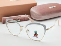 S-sunglasses MIU MIU Cateye Metal Women Eyeglasses Protection & Designer Style for 54P