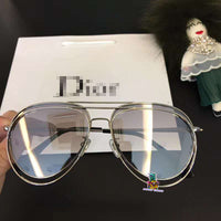 S-sunglasses Dior Flat Top Oversized Sunglasses Women Men Fashion Designer for stellairerrr
