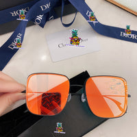 S-sunglasses Dior Anti-blue Light Men Computer Eyeglasses Double Frame For stellaire3 Fashion Square Metal Glasses For Stellaire3 Frame Classic Women Myopia Optics Eye Glasses Retro Eyeglass Big Square Flat Mirror Female