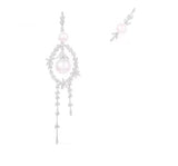 J-jewelry APM Monaco Big Pearl Long Tassel Drop Earrings Dangle Earrings Statement Geometric Bridal Earrings Accessories Jewelry for Women