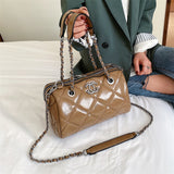 L-package 25-16-10cm Women Top Handle Satchel Handbags Shoulder Bag Tote Purse