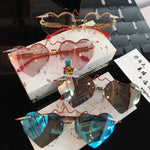 S-sunglasses Heart shaped fashion sunglassesMale and female for W.A.N.G.D.E.R.L.A.N.D 2018 sunglasses