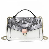 L-package 22-14-8cm Handbags for Women,Women's Shoulder Bags PU Leather Stripe Handbags Top-Handle Purse For Ladies