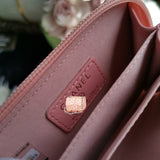 A-accessories NO.80602 7.5-11.5-2.5cm Wallet for Women Cute Leather Coin Purse for Girls