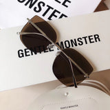 S-sunglasses New GM Rounded Metal Frame Unisex Stylish Square Eyeglasses Glasses Clear Lens Women Men Eyewear FOR MODMO