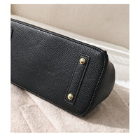 L-package 30-24-15cm Women's Padlock Handbags With Gold Hardware On Clearance whit Silk ribbon