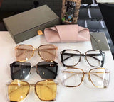 S-sunglasses F.I.X.X.A.T.I.V.E KERRI Fashion Sunglasses Men High Quality Women Big Frame 64-18-145