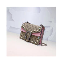 H-bag GUCCI DIONYSUS 421970 Canvas Crossbody Bag for Womens Handbag Designer Fashion Single Shoulder Messager Bags
