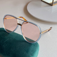 S-sunglasses gucci Pilot Metal Classic Sunglasses For GG0904S Frame Sunglasses Men Metal Driving Luxury Shades UV400 Pilot Sunglasses Polarized Sun glasses Men And Women Mirror  Lens Anti-glare Driving Eyewear