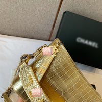 M-Handbag 20-15cm Women Fashion Sequins PU Leather Chain Straps Handbag Crossbody Bag Coin Bag Phone Bag Shoulder Bag
