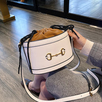 L-package 22-14-13 Women Handbag Designer Leather Hobo Handbags Shoulder Bucket Crossbody Purse