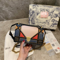 M-Handbag Dior 17cm Women Top Handle Handbags Satchel Tote Purse Shouler Bags Messenger Bags For Ladies