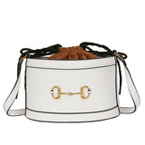 L-package 22-14-13 Women Handbag Designer Leather Hobo Handbags Shoulder Bucket Crossbody Purse